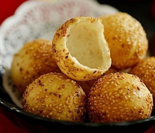 麻团的做法视频